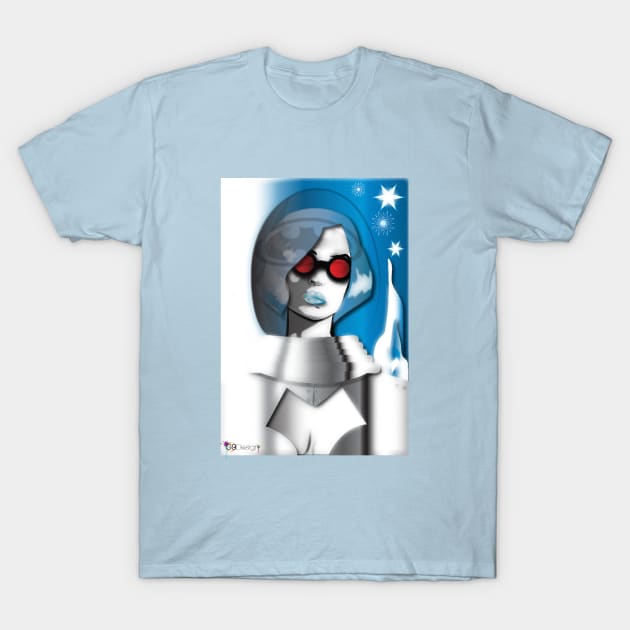 Ms. Freeze T-Shirt by G9Design